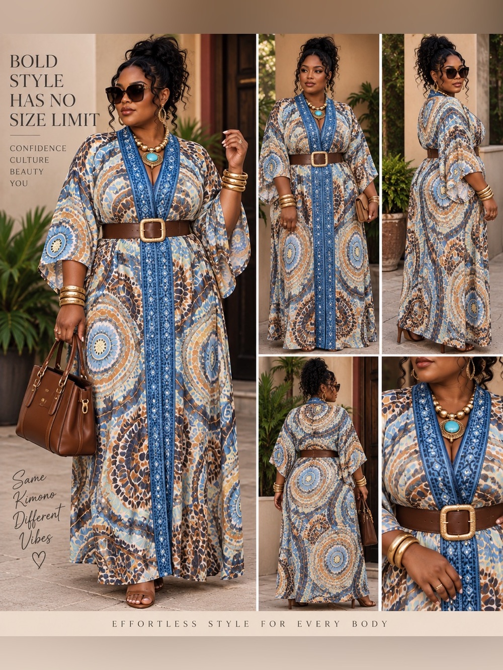 Made in India Silk Kimono Robe ✨